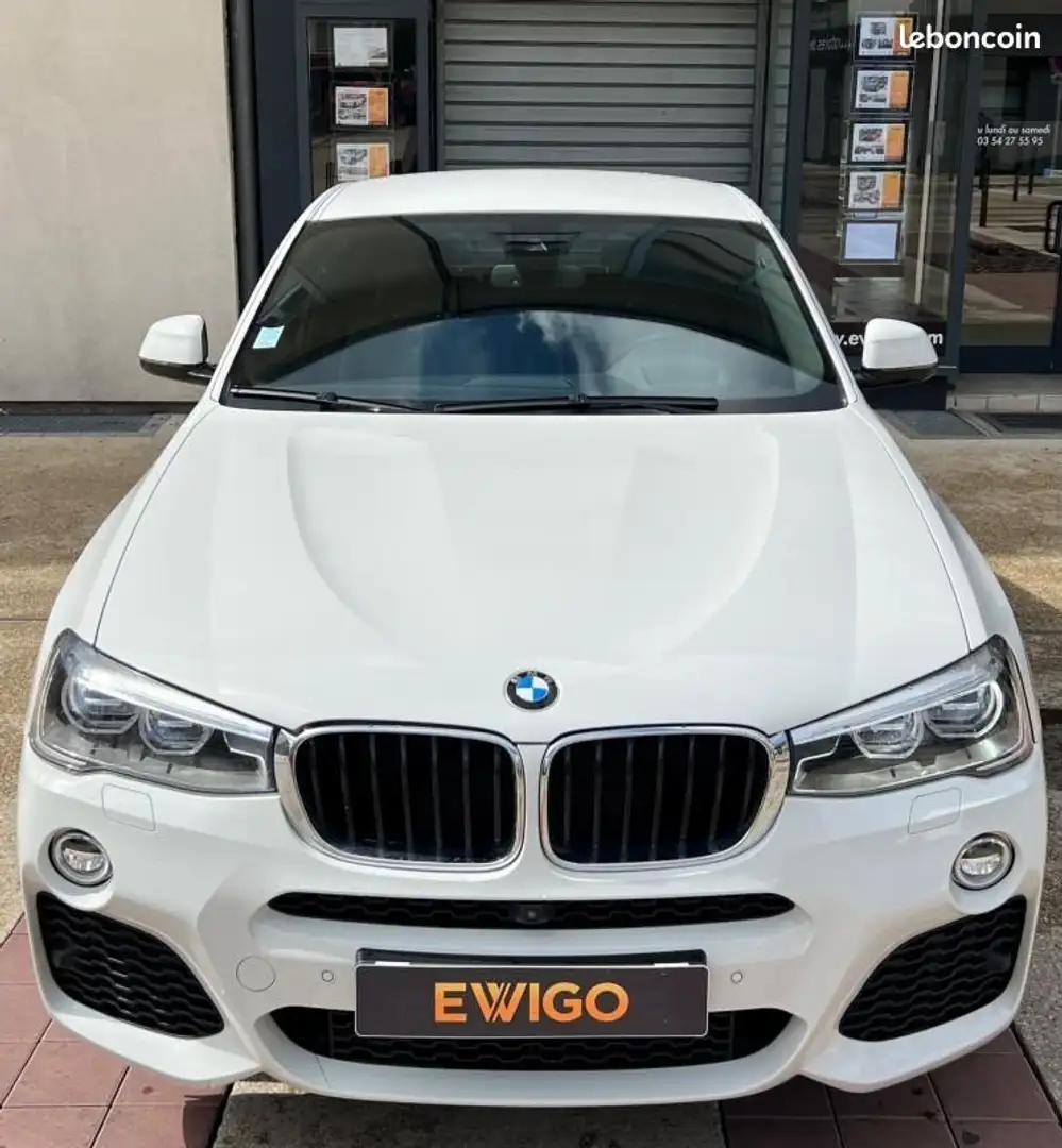 BMW X4 xDrive 20DA 190ch M SPORT ORIGINE FRANCE ENTRETIEN Blanc - 2