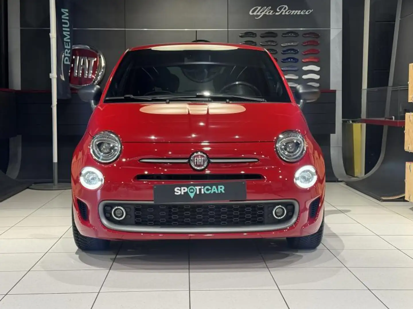 Fiat 500 SPORT Rood - 2