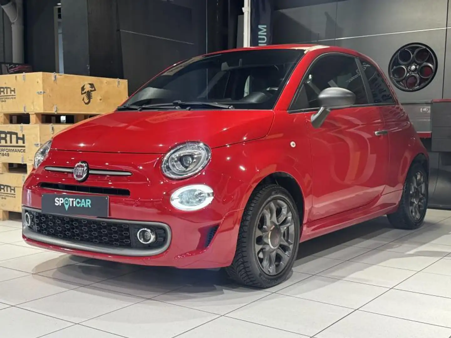 Fiat 500 SPORT Rouge - 1