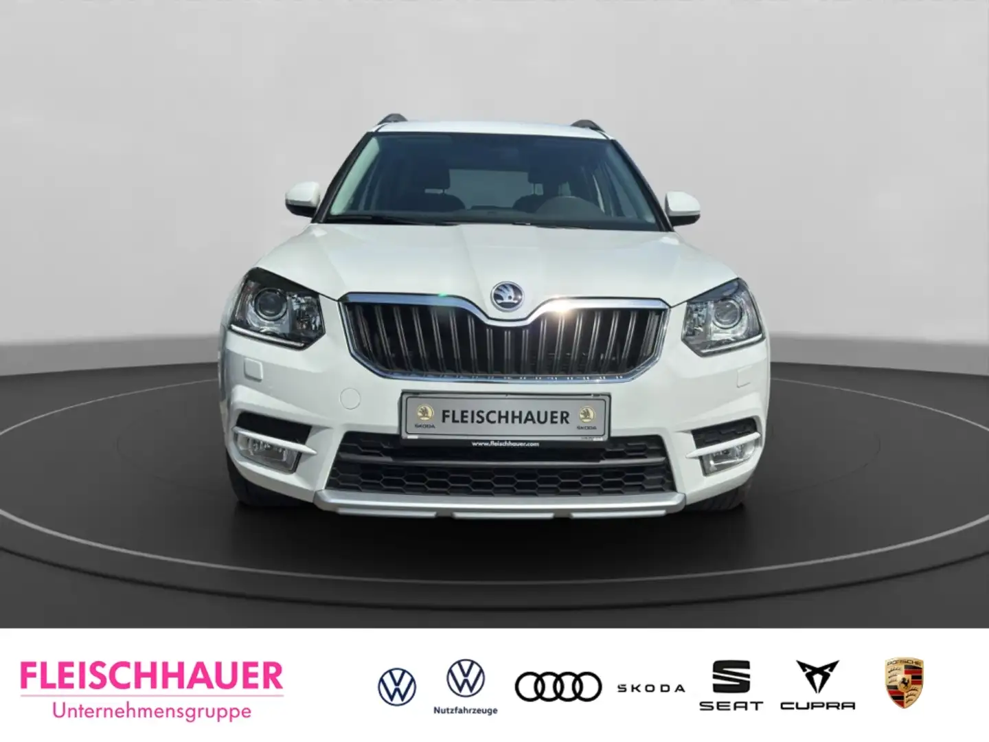 Skoda Yeti 1.4 Drive TSI DSG Bi-Xenon DAB Sitzhzg Rückfahrkam Blanc - 2