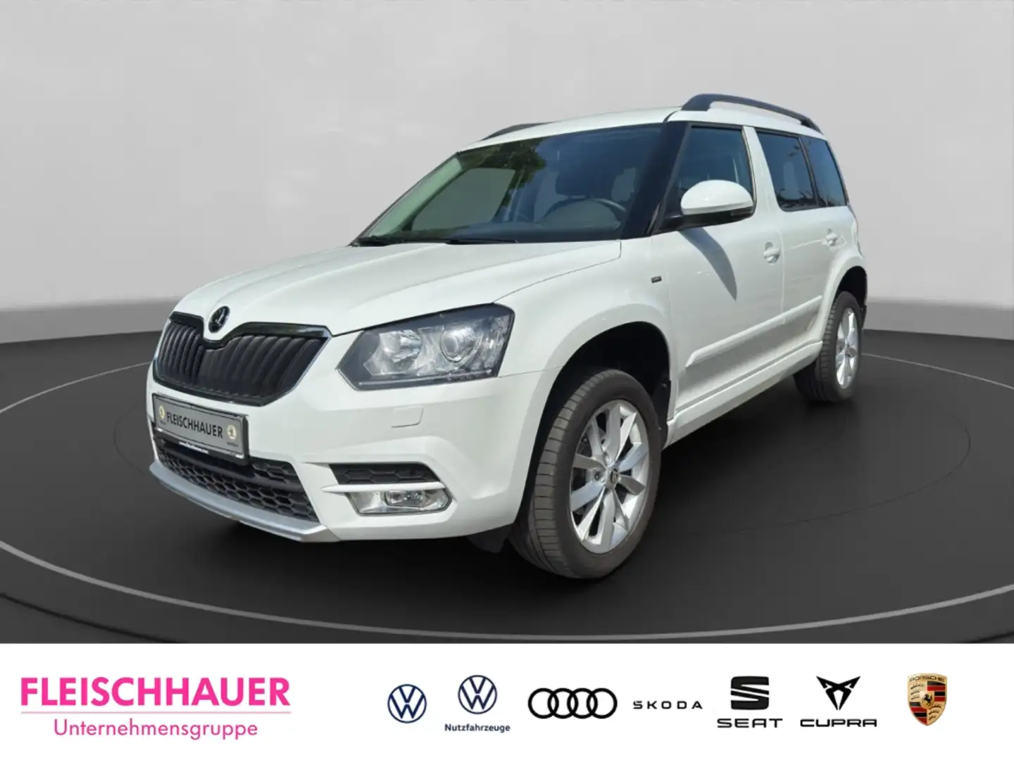Skoda Yeti 1.4 Drive TSI DSG Bi-Xenon DAB Sitzhzg Rückfahrkam Blanc - 1