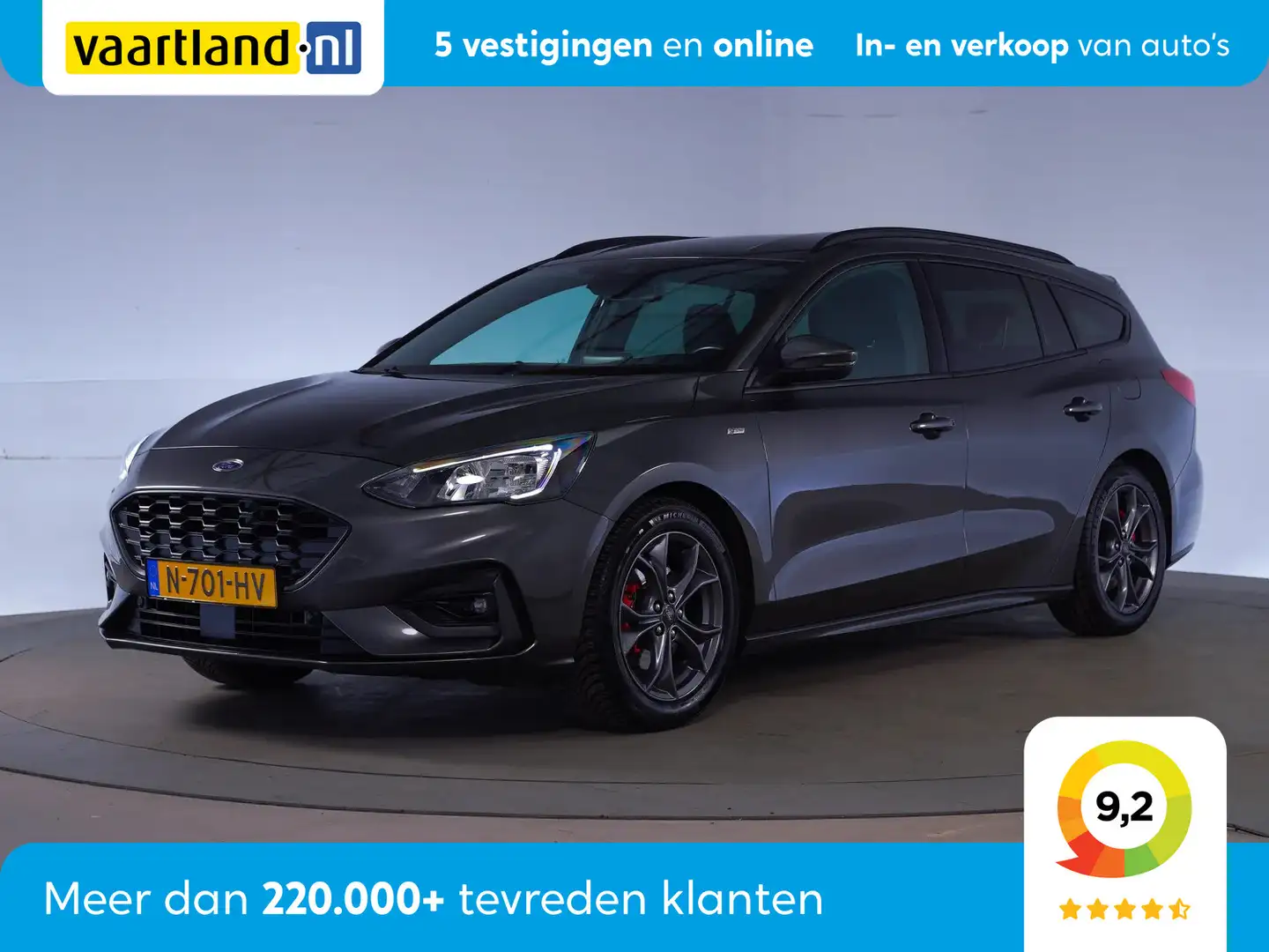 Ford Focus Wagon 1.0 EcoBoost Hybrid 155pk ST-Line X Business Grau - 1