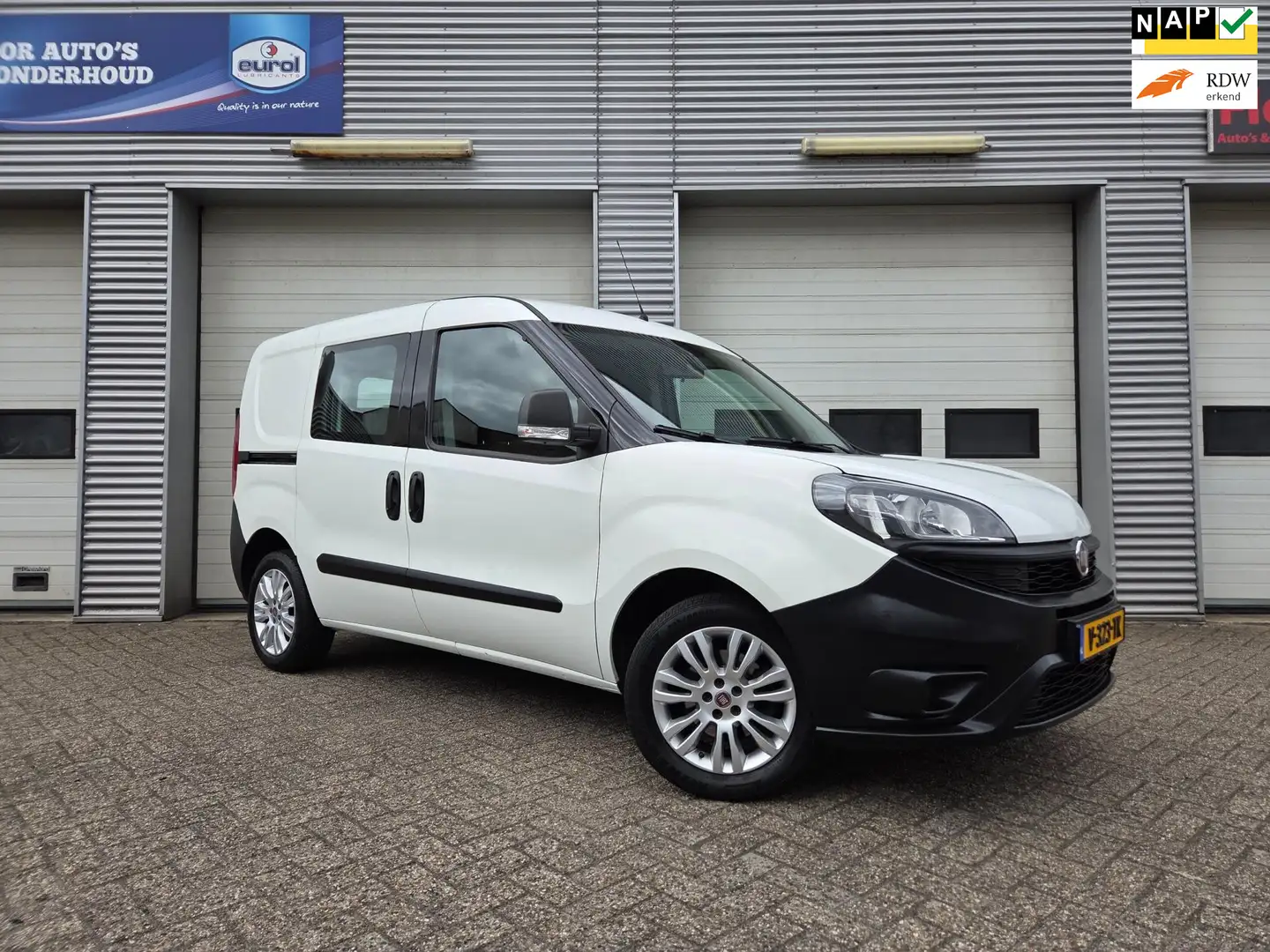 Fiat Doblo Cargo 1.3 MJ L1H1 MARGE AUTO Wit - 1