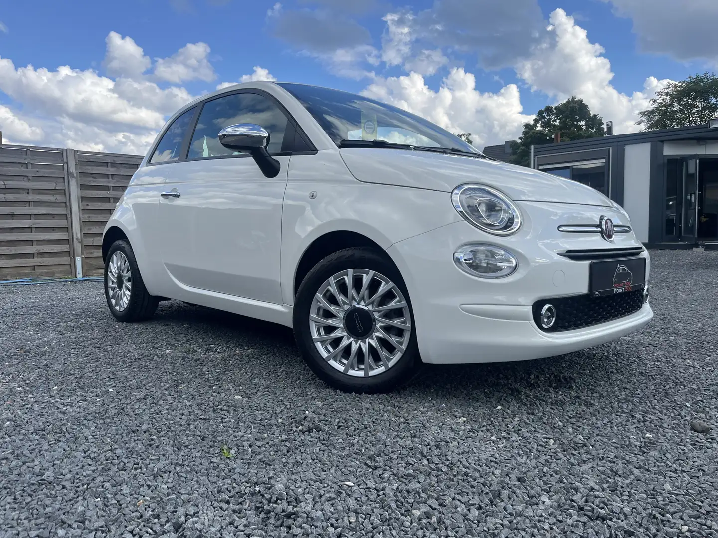 Fiat 500 32TKM PDC KLIMA1.HD RIESENAUSWAHL AN FIAT500 Weiß - 2