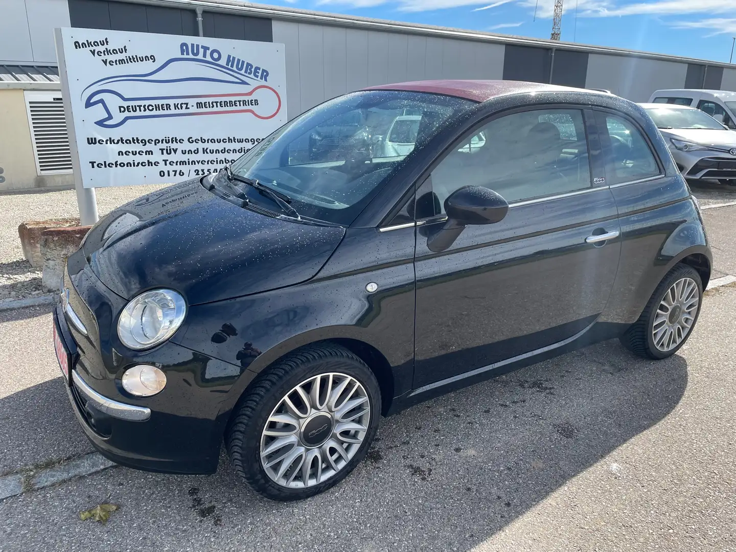 Fiat 500 Lounge Schwarz - 1
