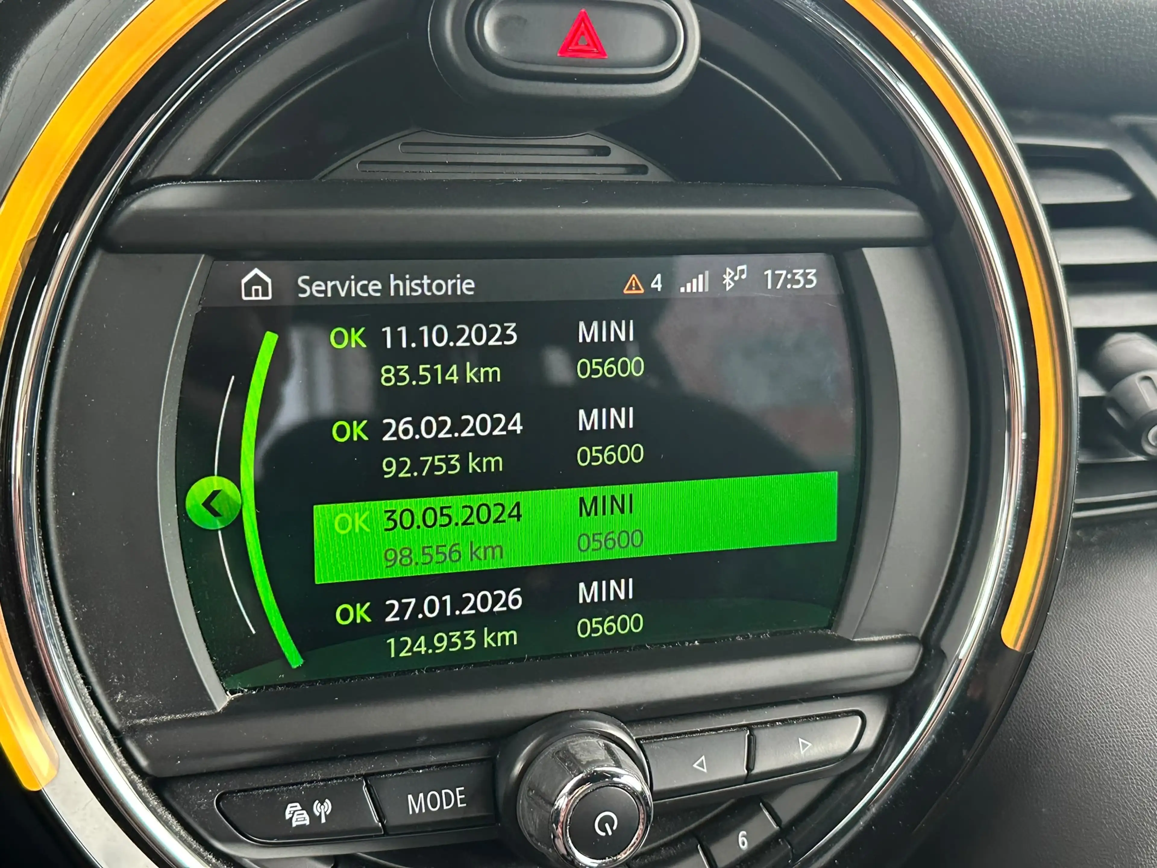 MINI One Mini 1.5 One 1 HAND FULL CARNET CARPASS NAVI PDC GPS — photo 15