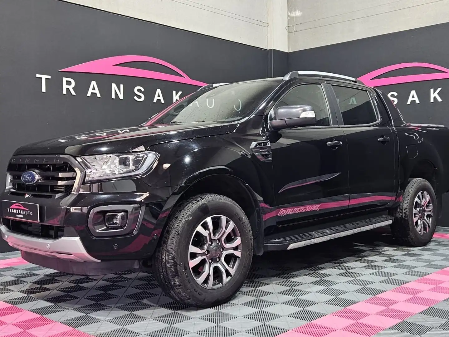 Ford Ranger 2.0 TDCI Wildtrack (EU6.2) Noir - 1