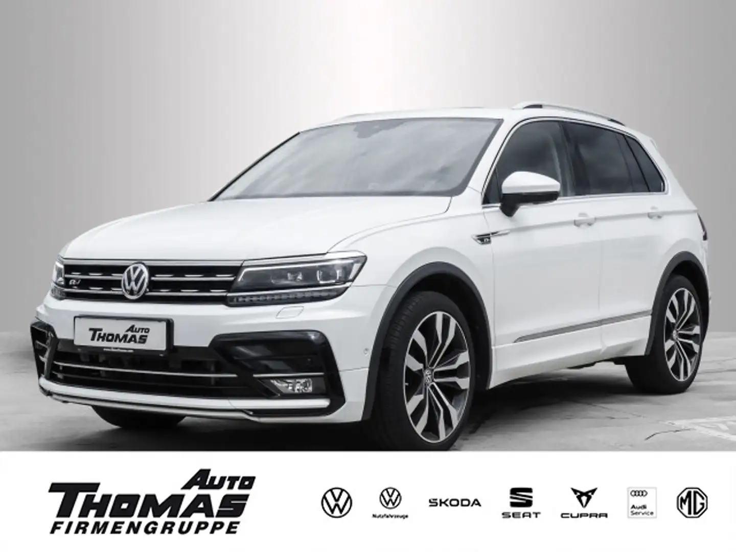 Volkswagen Tiguan Highline R-Line 2.0 TSI DSG STDHZG+AHK Blanc - 1