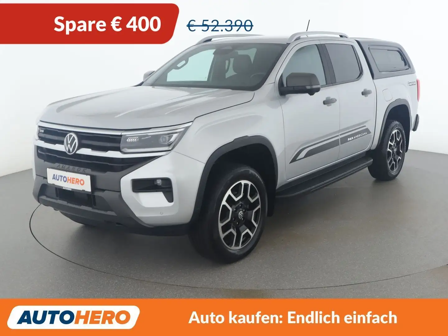 Volkswagen Amarok 3.0 TDI PanAmericana Doppelkabine 4Motion Silber - 1