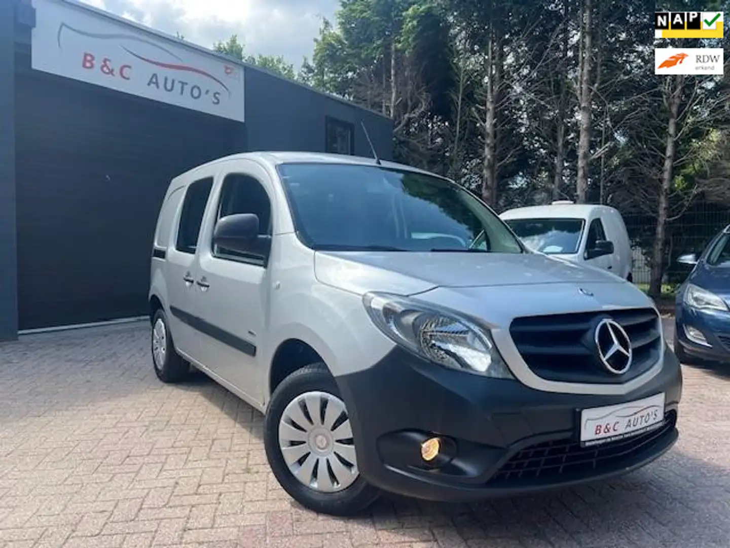 Mercedes-Benz Citan 112 BlueEFFICIENCY Economy / AIRCO / 2X SCHUIFDEUR Plateado - 1