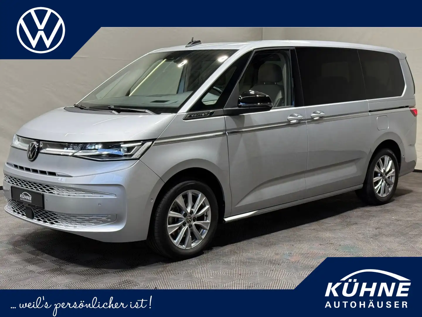 Volkswagen T7 Multivan Style 2.0 TDI DSG Lang | MATRIX NAVI Silber - 1