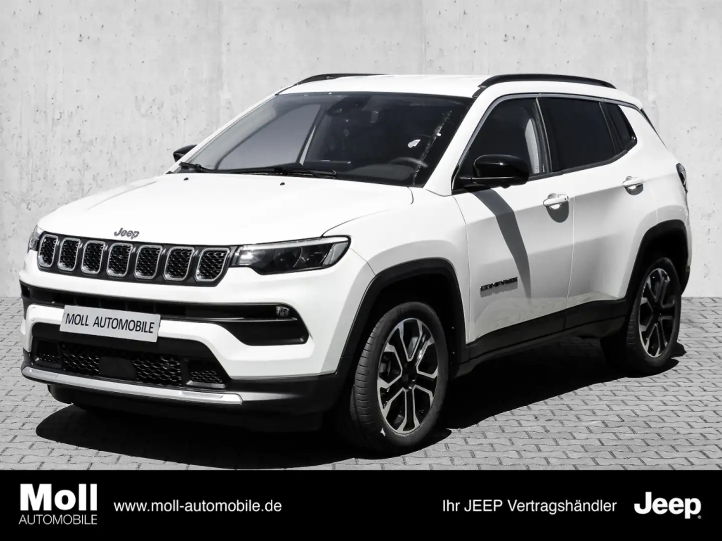 Jeep Compass Limited Mild-Hybrid Premium Park-Komfort-Winter Pa Weiß - 1