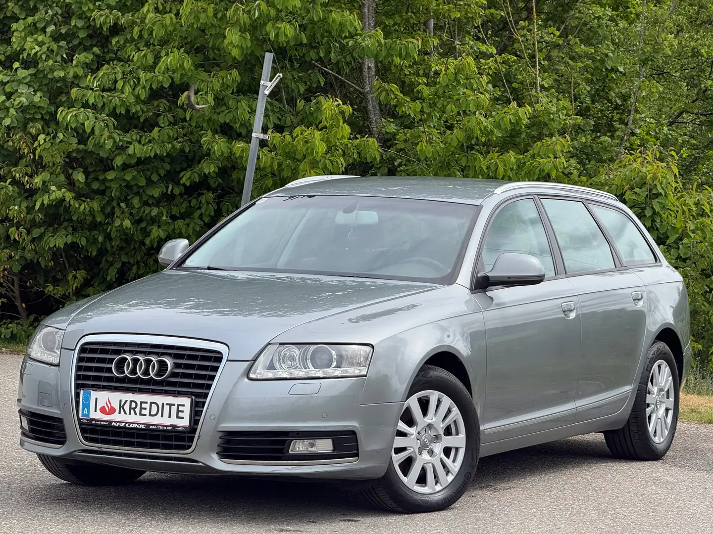 Audi A6 Finanzierung - neues Pickerl - Navi - Tempomat Grau - 1