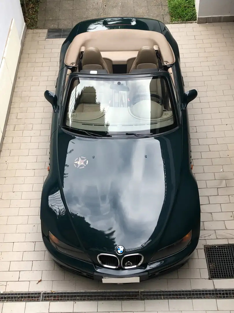 BMW Z3 Z3cabrio1.9 140cv-km128.000 libretto tagliandi Verde - 1