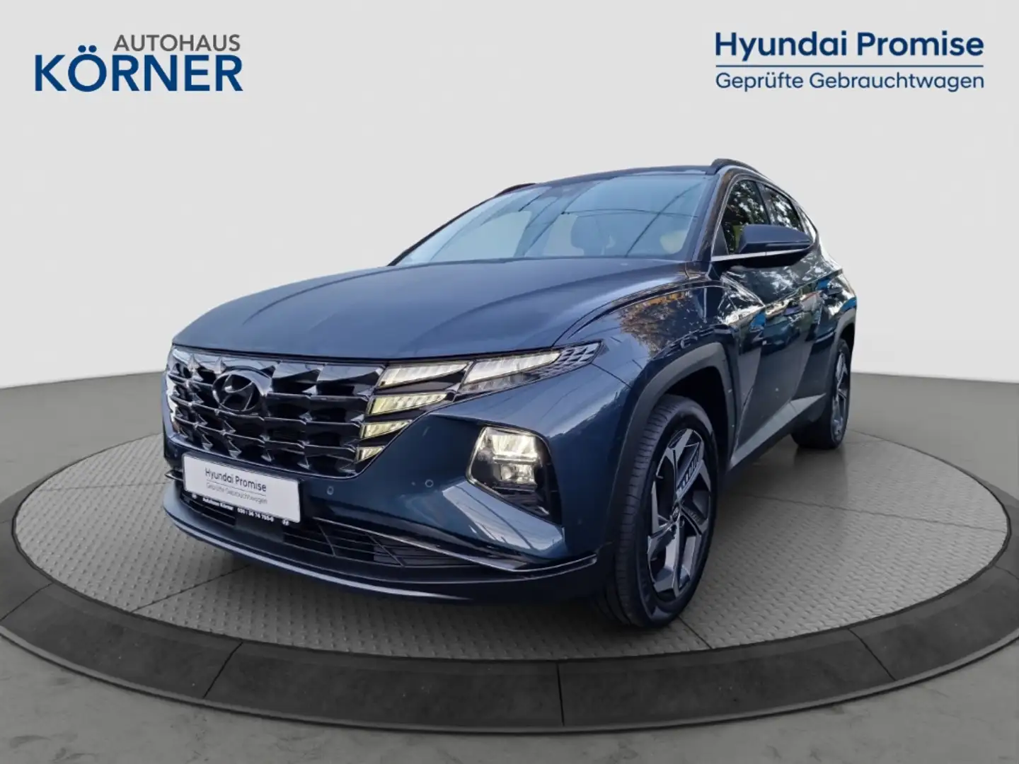 Hyundai TUCSON Plug-in-Hybrid Trend 1.6 T-GDi *ALLRAD*AHK*LED*NAV Blau - 2