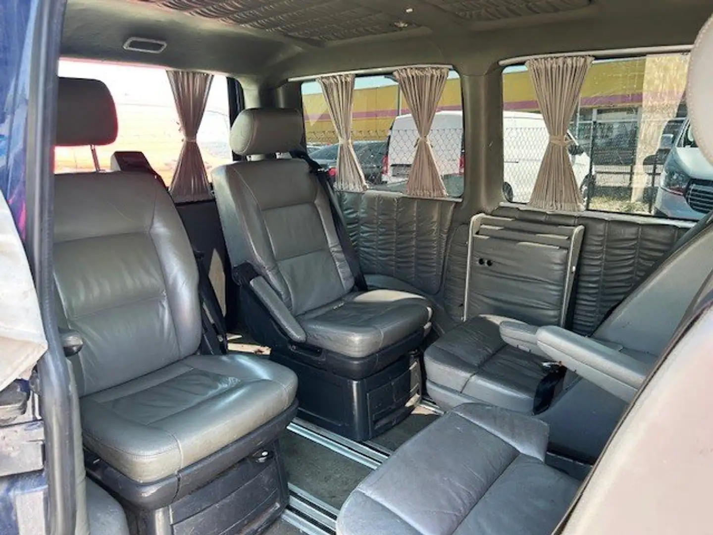 Volkswagen T5 Kombi Caravelle /AHK /LEDER Niebieski - 1