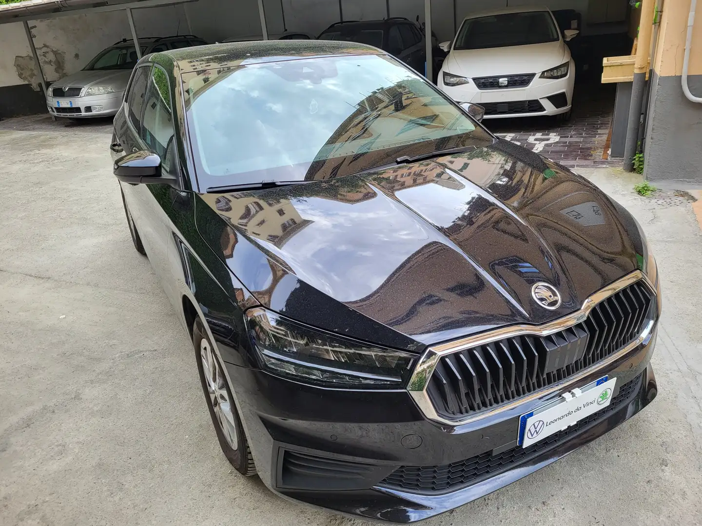 Skoda Fabia Fabia 1.0 mpi evo Ambition OK Neopatentati Negro - 1