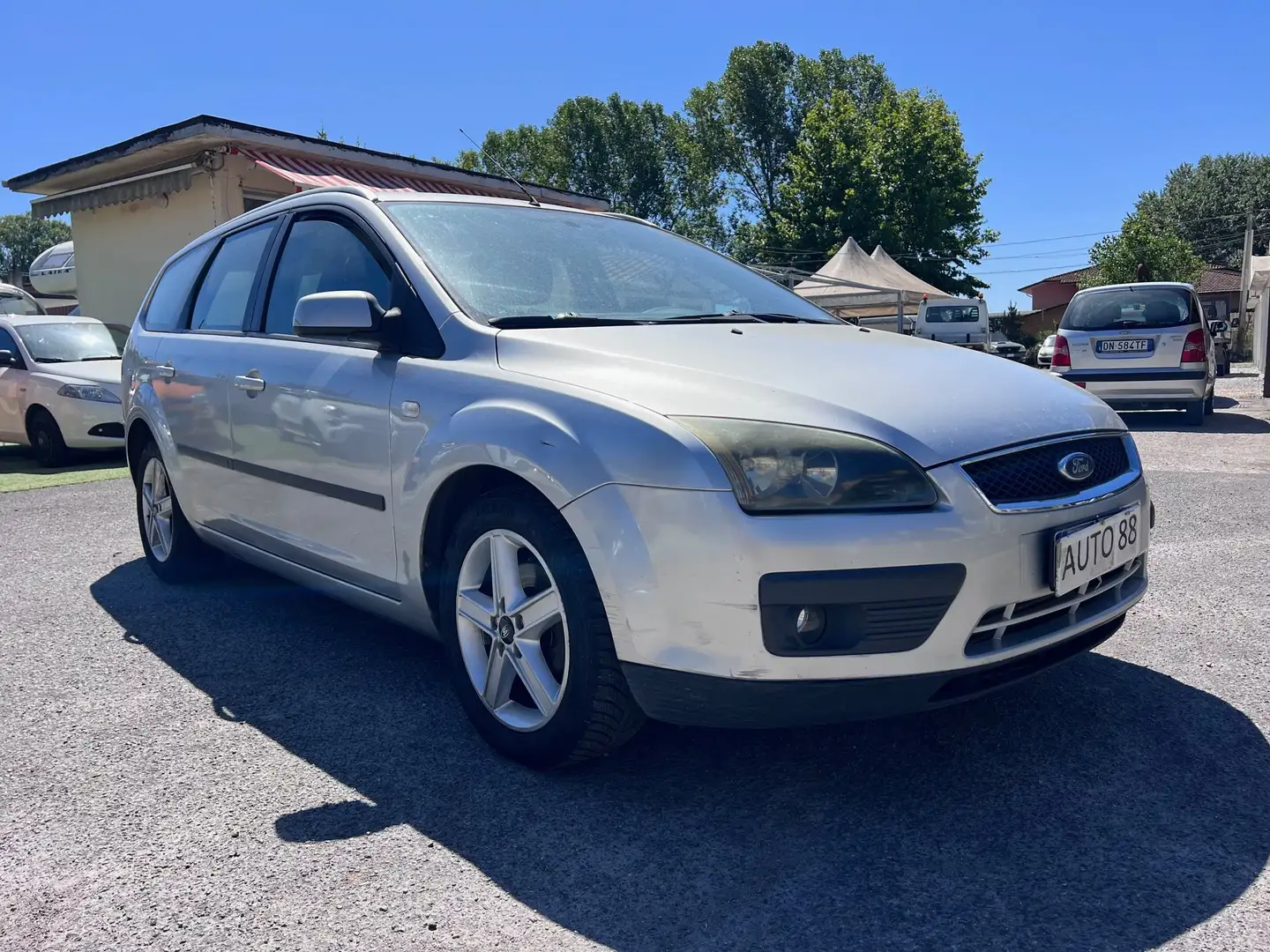 Ford Focus Focus II 2005 SW Style Wagon 1.6 tdci 90cv Argento - 2