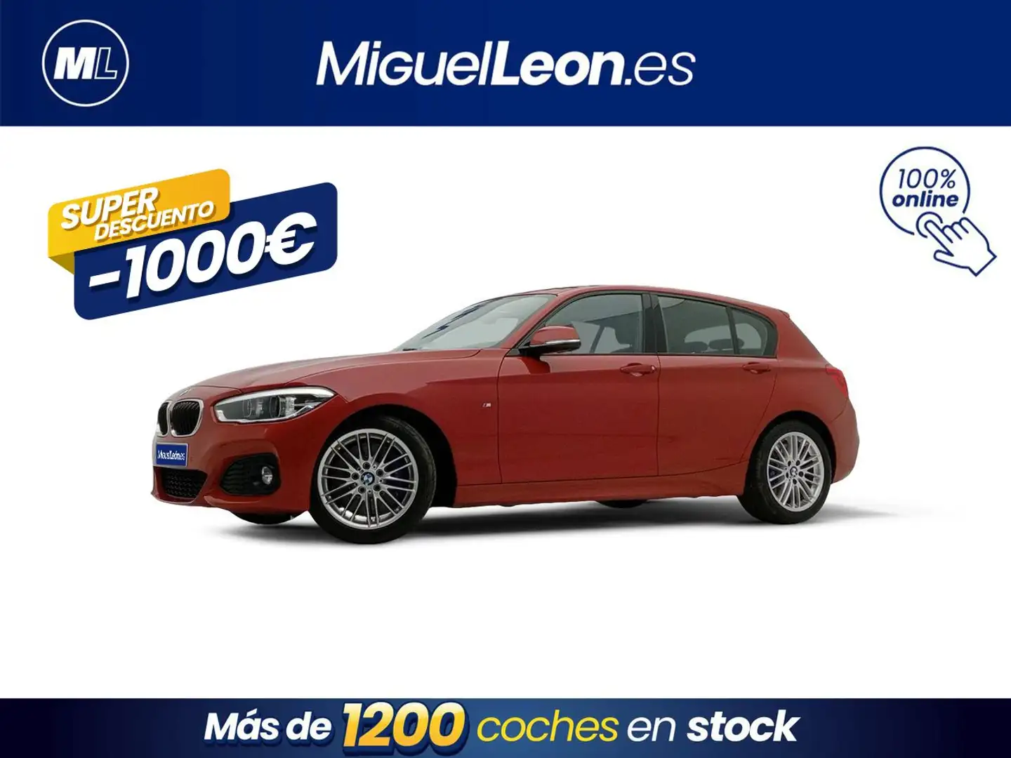 BMW 118 118d Rouge - 1