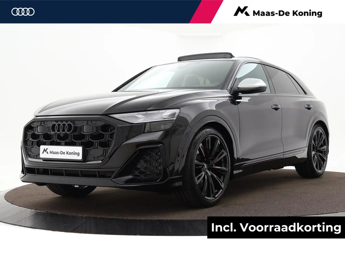Audi SQ8 4.0 TFSI quattro 507 PK · HD-matrix + laser koplam Zwart - 1