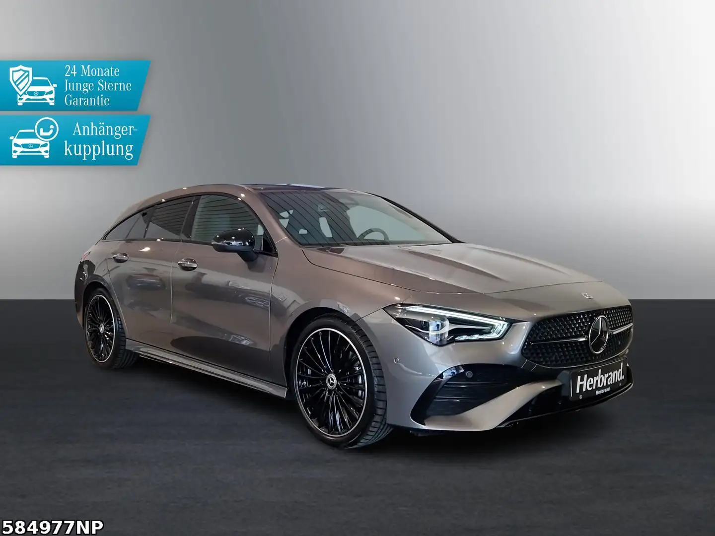 Mercedes-Benz CLA 200 AMG  Night Ambiente AHK Gris - 2