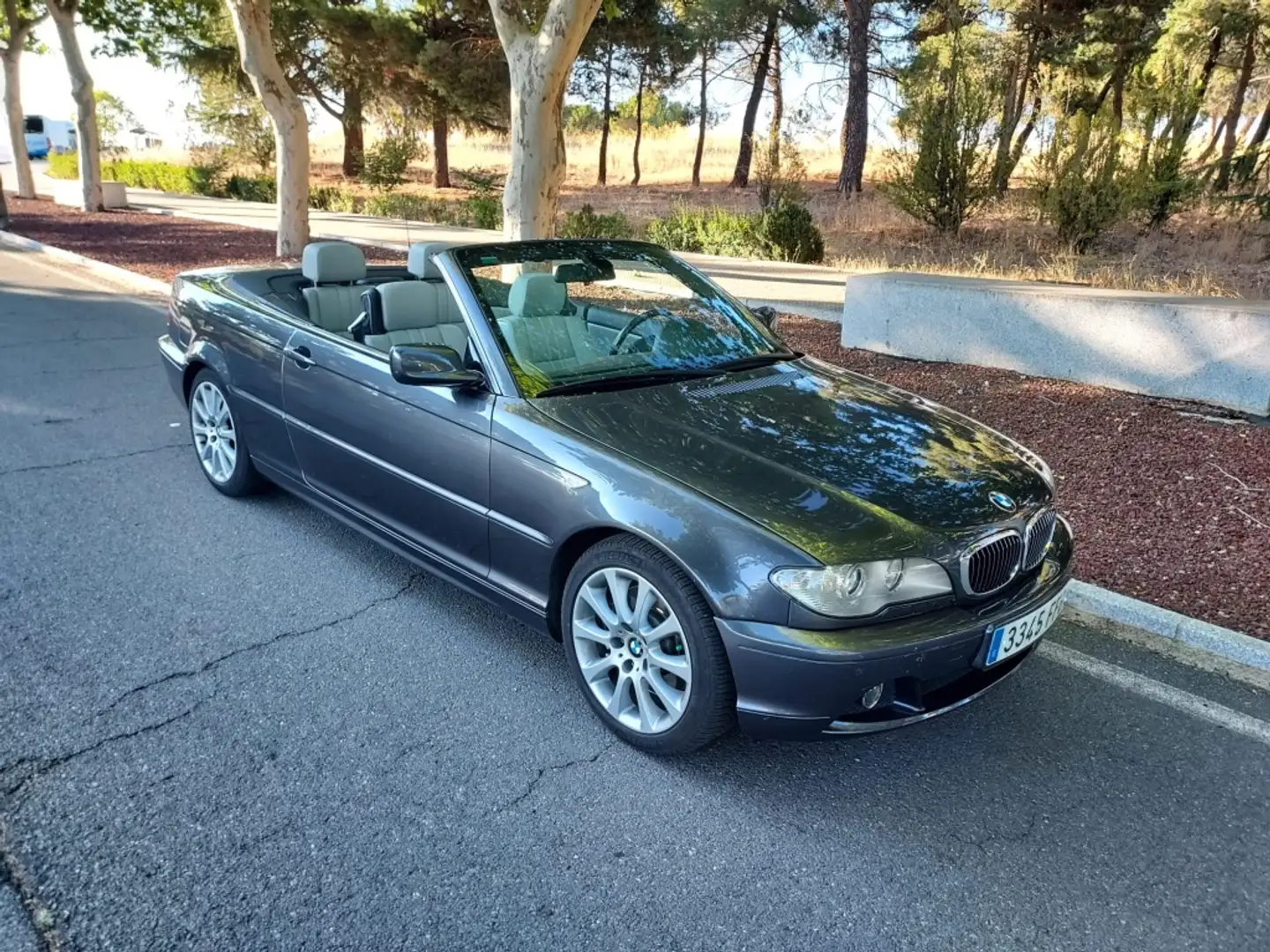 BMW 330 Ci Cabrio Gris - 1