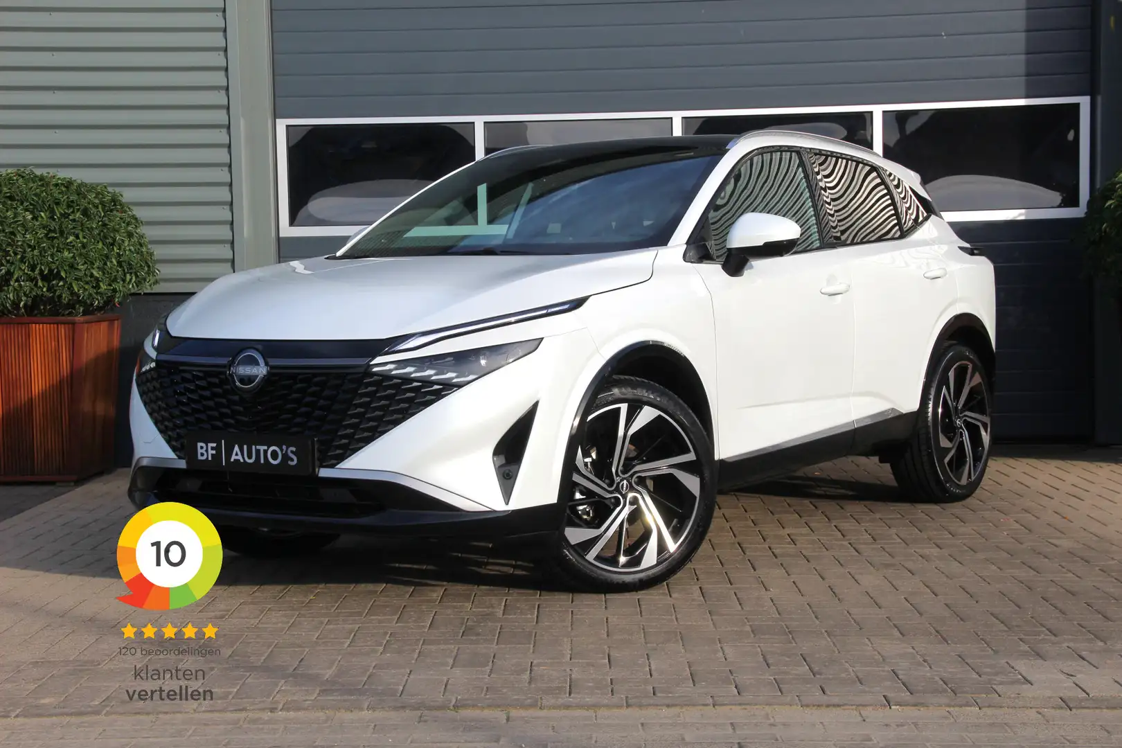 Nissan Qashqai 1.3 MHEV DIG-T Xtronic Tekna Plus | Pano-Dak | HUD Weiß - 1