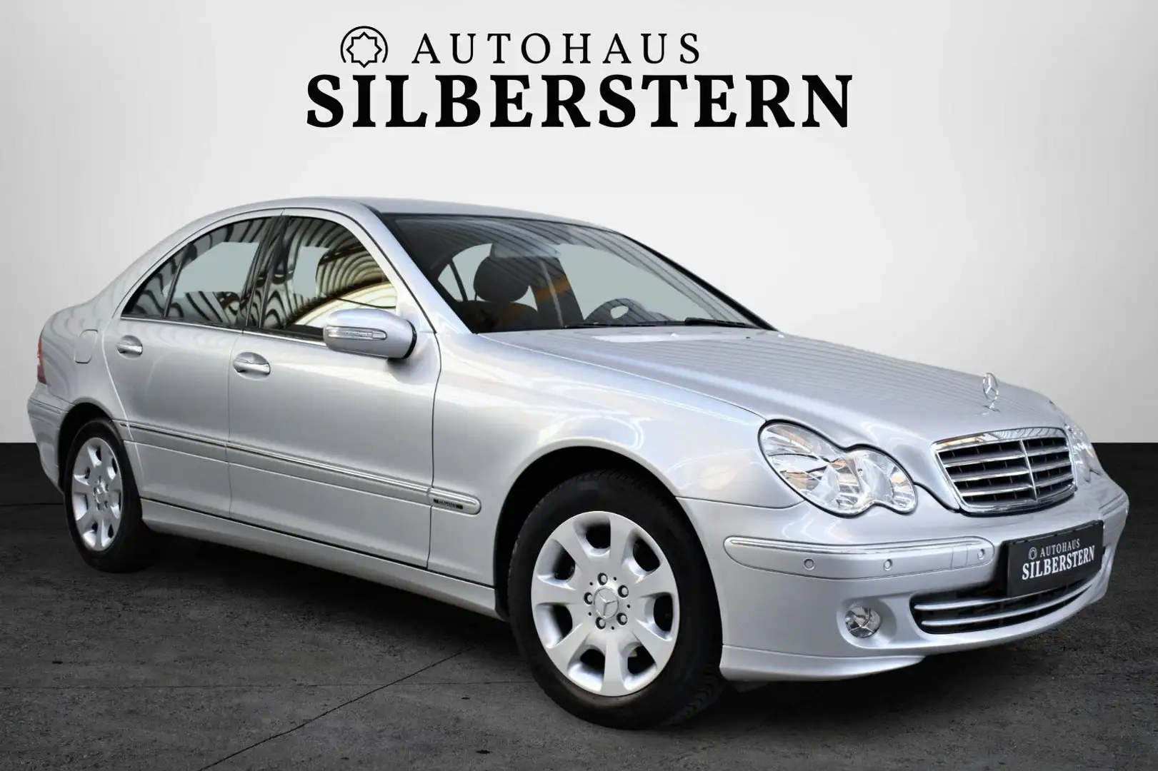 Mercedes-Benz C 200 K.+Elegance+Automatik+Klima+AHK Argent - 1