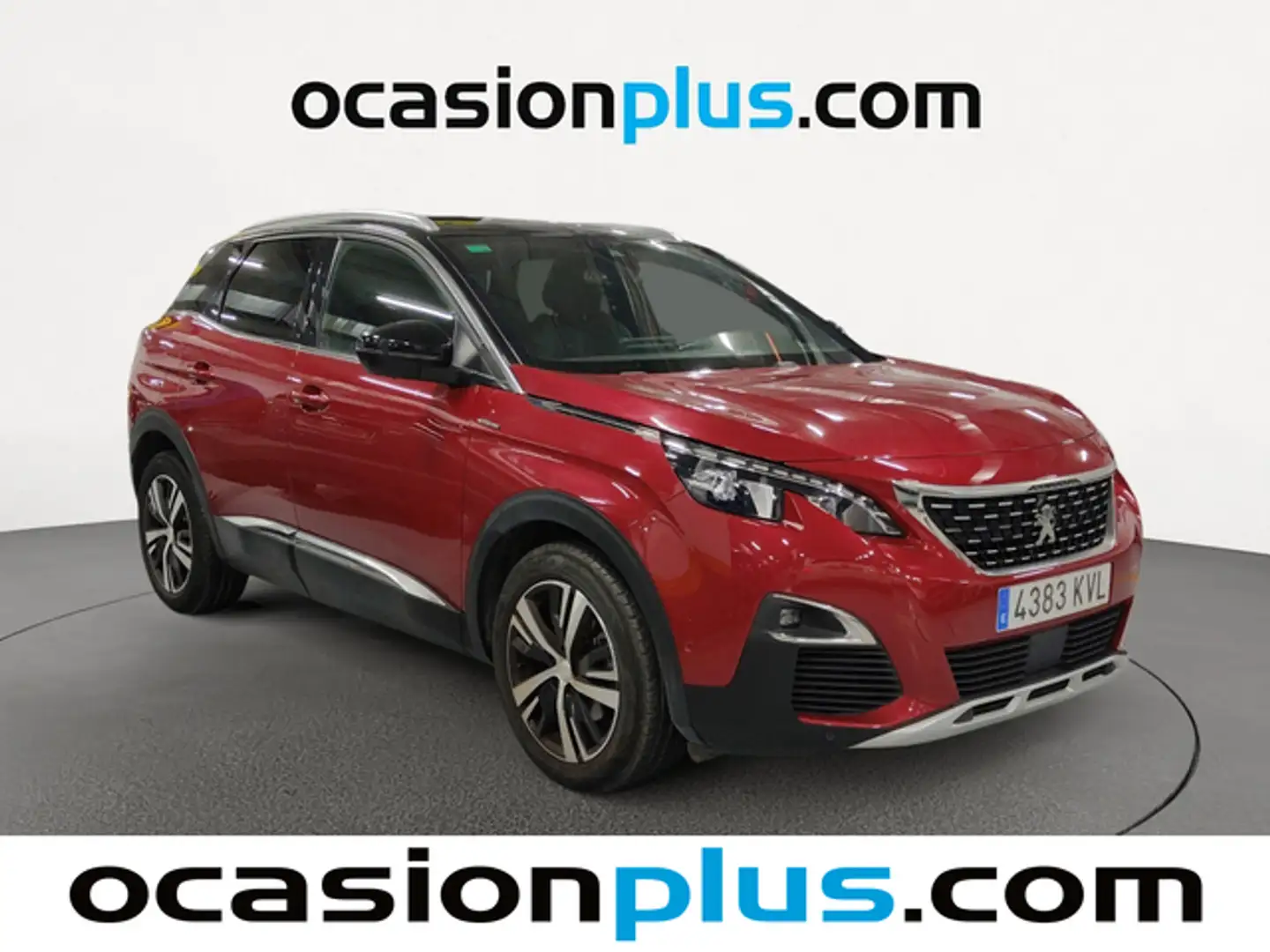 Peugeot 3008 1.6 BlueHDi Style 120 Rood - 2