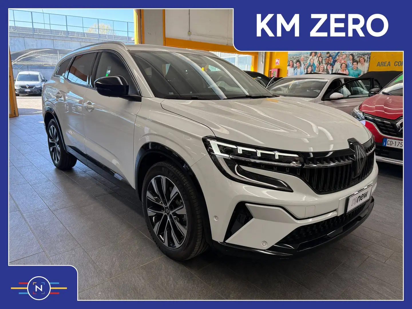 Renault Espace Techno 1.2 e-Tech full hybrid 200cv auto 7 POSTI Bílá - 1