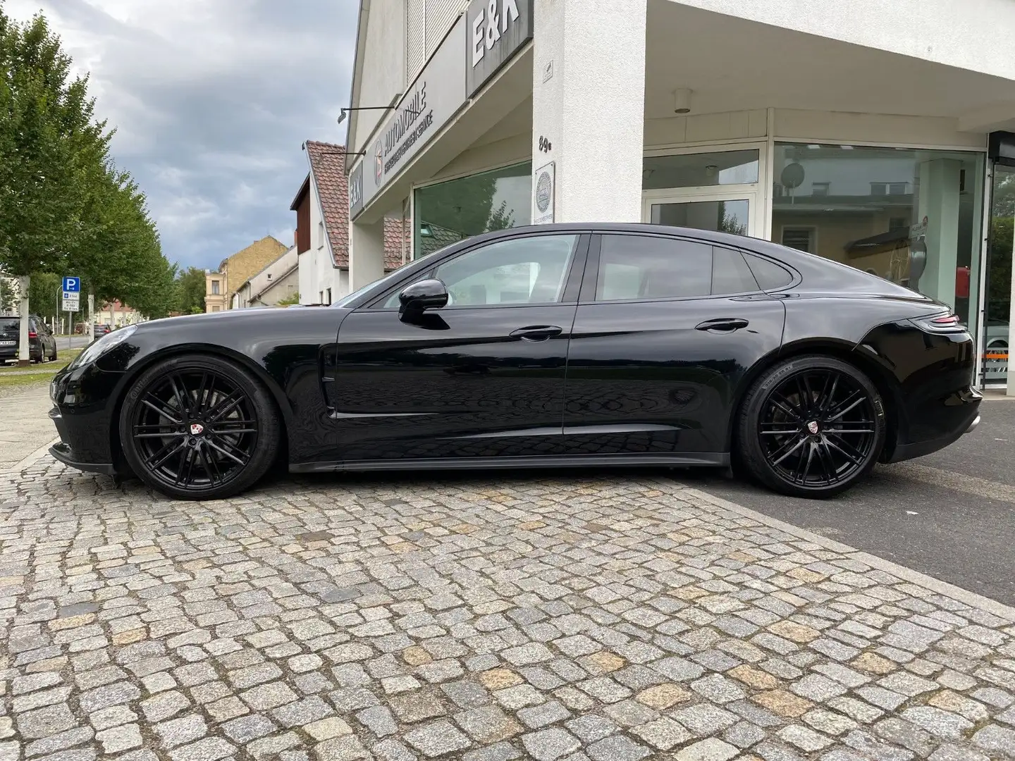 Porsche Panamera 4S Allrad- LED-NAVI-BOSE-21 ZOLL Schwarz - 2