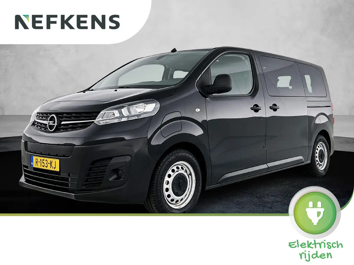 Opel Vivaro-e Combi EV L2H1 75 kWh 136 pk | Navigatie | Parkeers Zwart - 1