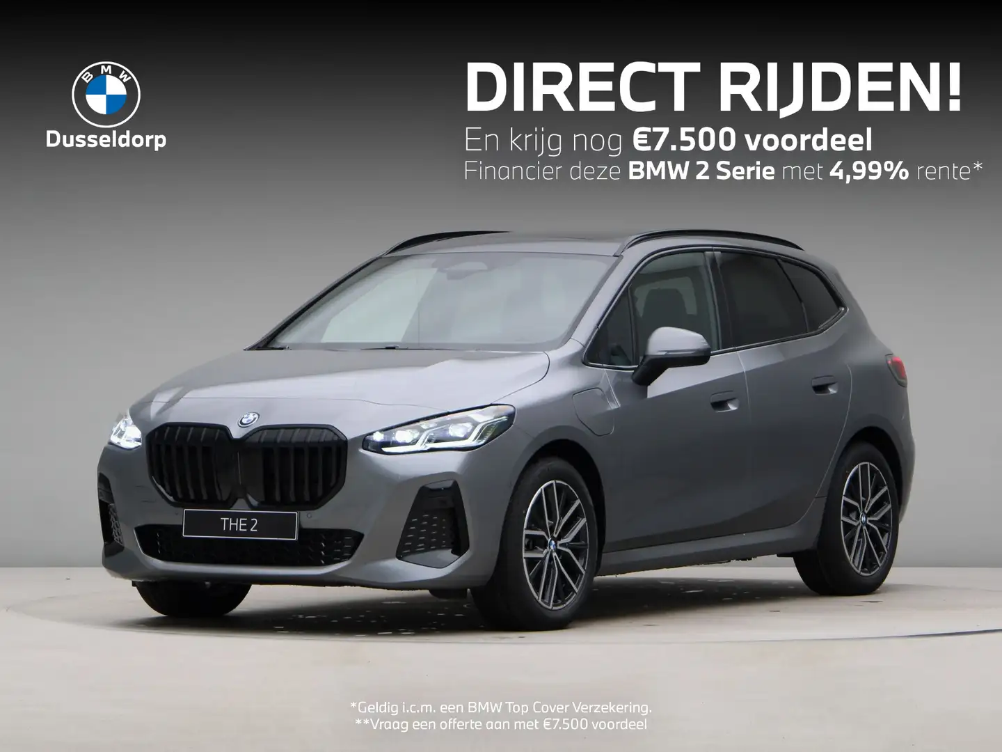 BMW 225 2 Serie Active Tourer 225e xDrive Grijs - 1