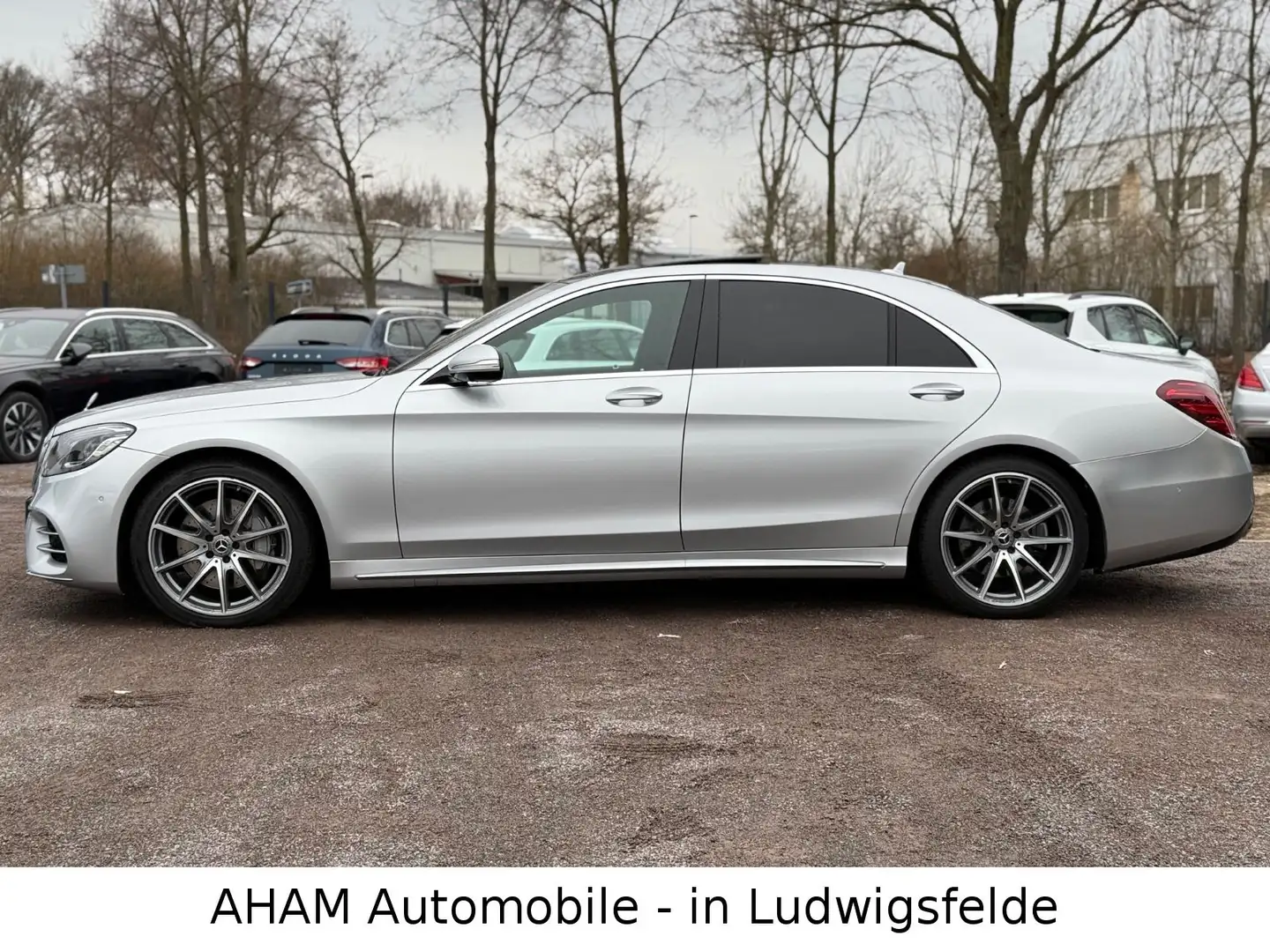 Mercedes-Benz S 350 d Lang AMG|PANO|MASSAGE|360KAM|SOFTCL.|VOLL Silber - 2