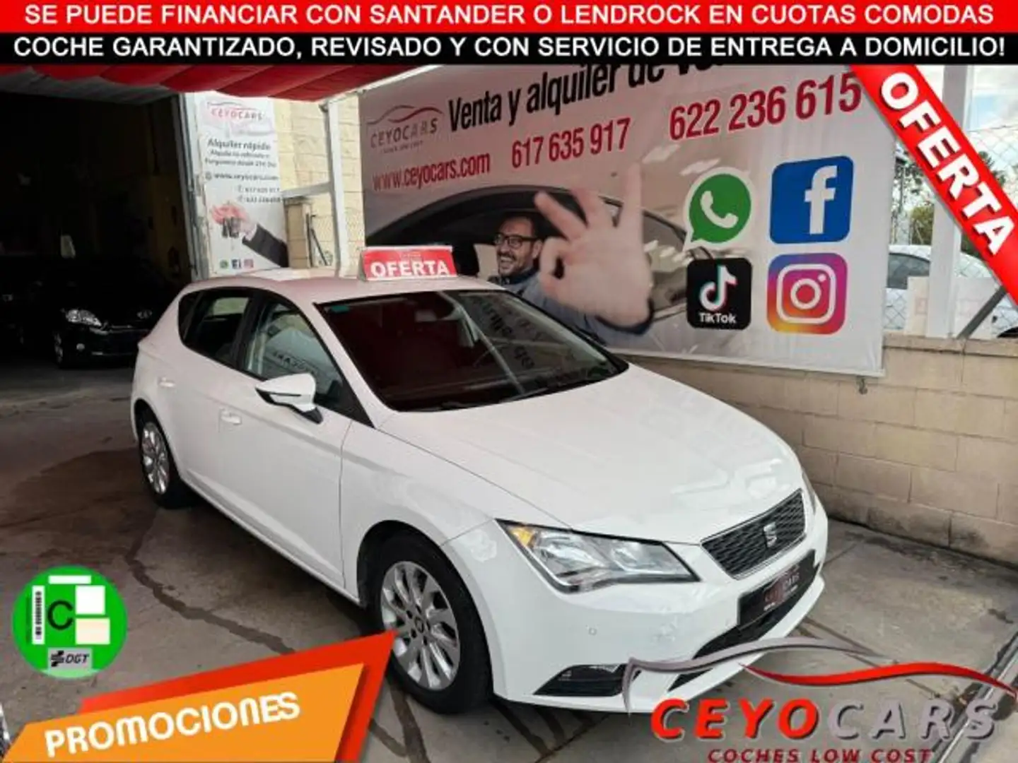 SEAT Leon 1.4 TSI ACT 150 CV Start&Stop Style Blanco - 1