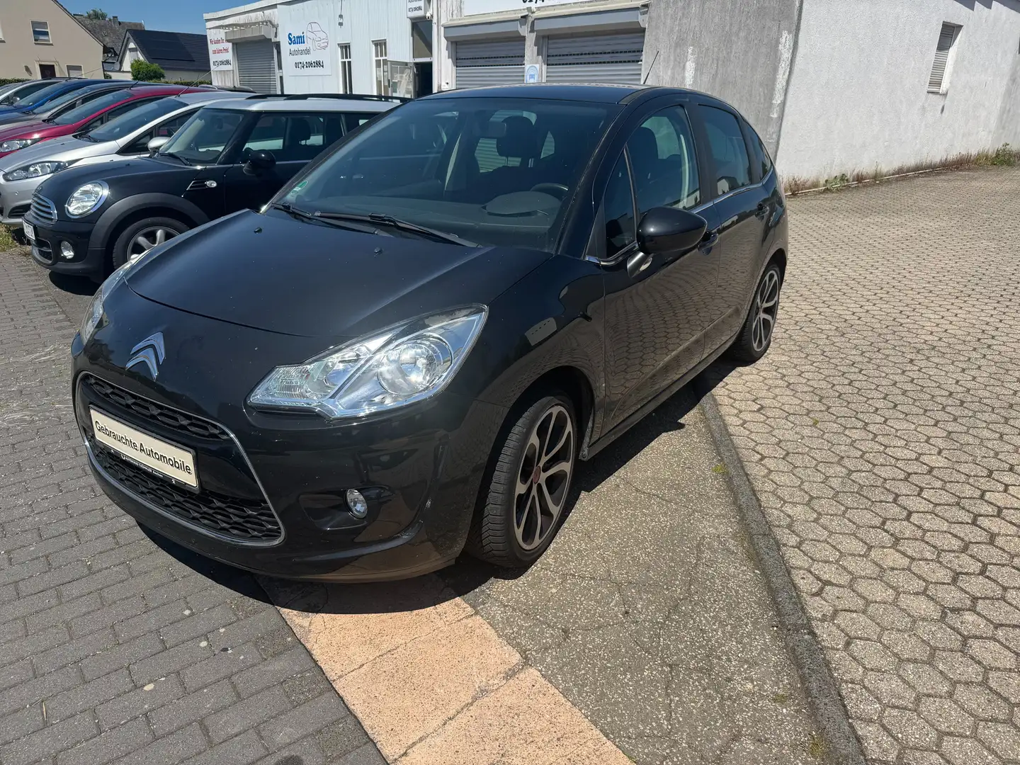 Citroen C3 Red Block*1,6*2Hand*Klimaautomatik*TÜV NEUE*PDC Schwarz - 1