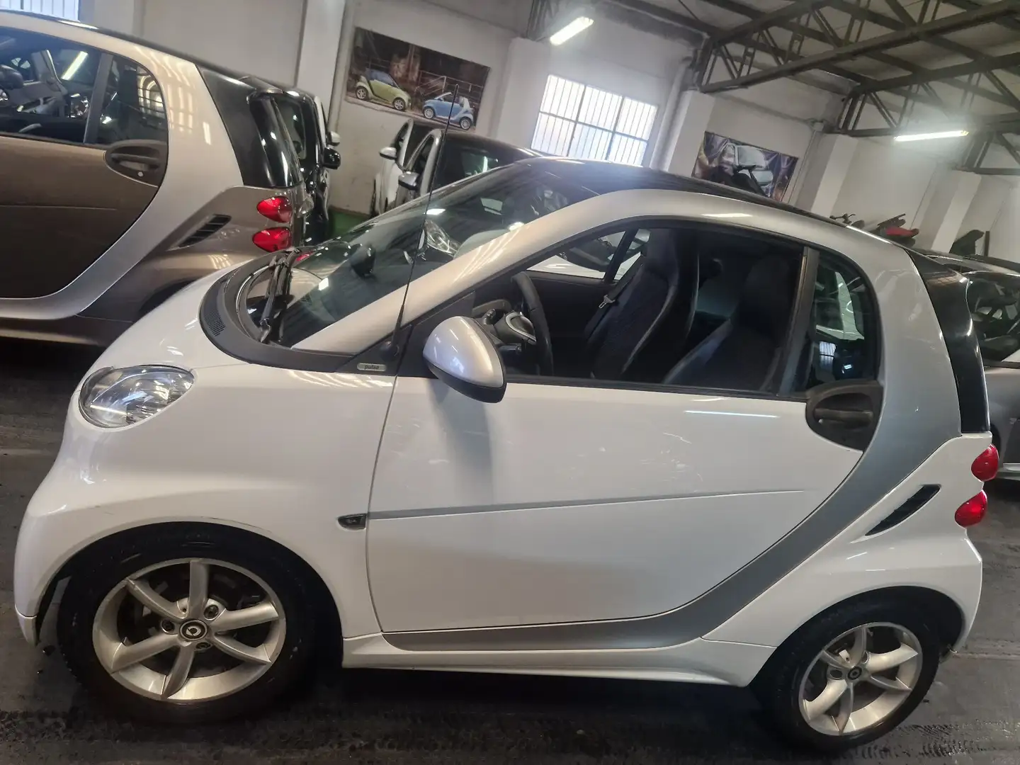 smart forTwo pulse pelle full motore revisionato garanzia Bianco - 2