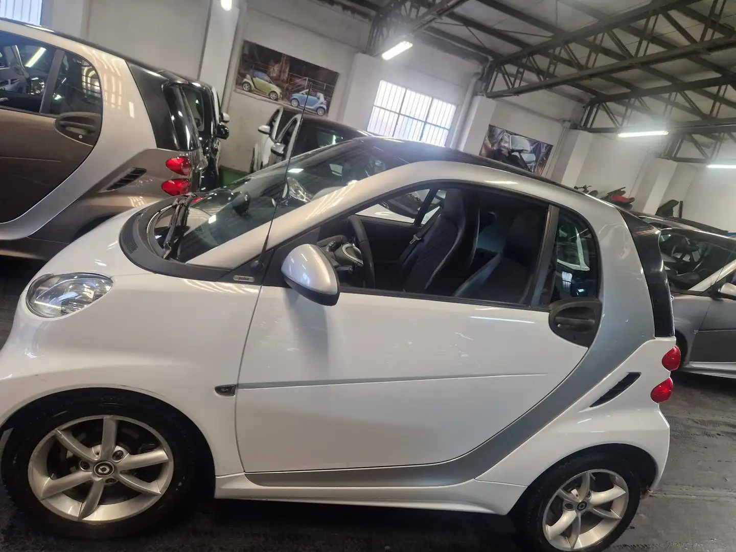 smart forTwo pulse pelle full motore revisionato garanzia Bianco - 1