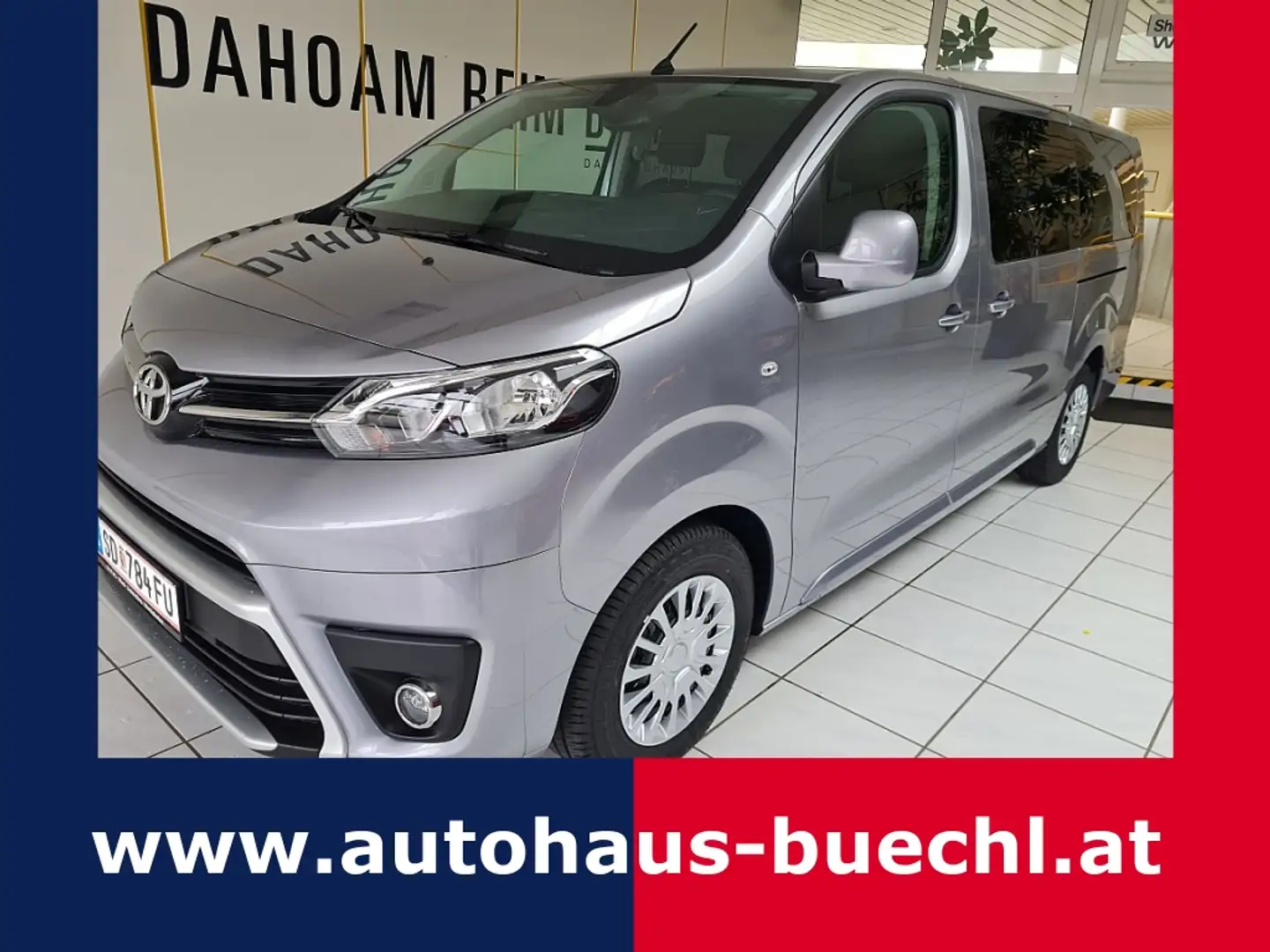 Toyota Proace Verso 2,0 D-4D 145 Lang Shuttle Silver - 1