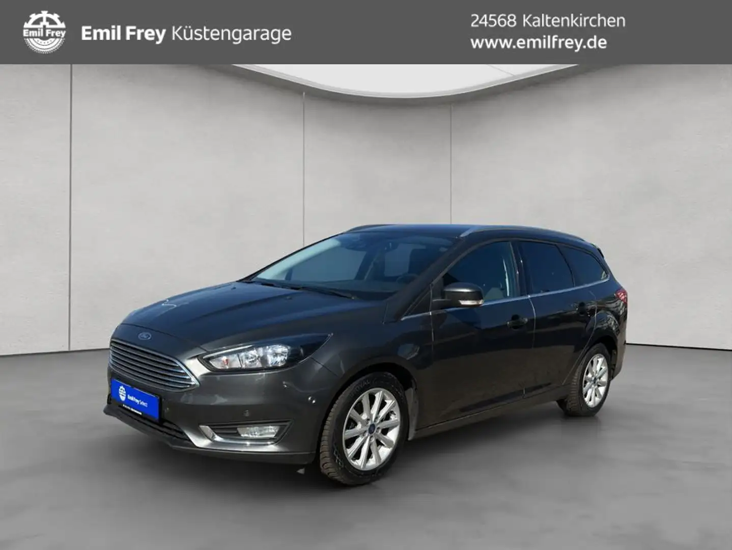 Ford Focus Turnier 1.0 EcoBoost Titanium AHK GJR Navi Gris - 1