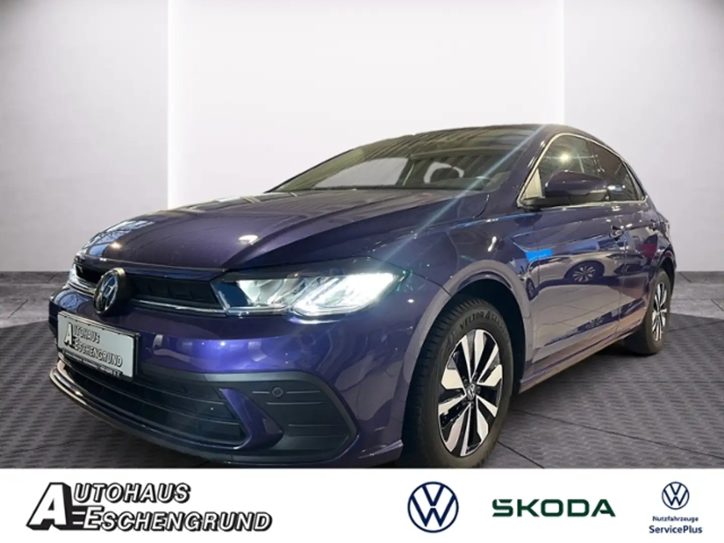 Volkswagen Polo 1.0 MOVE APP-CONNECT LED GRA GJR Violet - 1