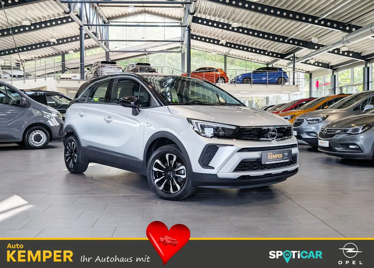 Opel Crossland X Crossland 1.2 Turbo Elegance *Navi*Kamera* Silber - 1