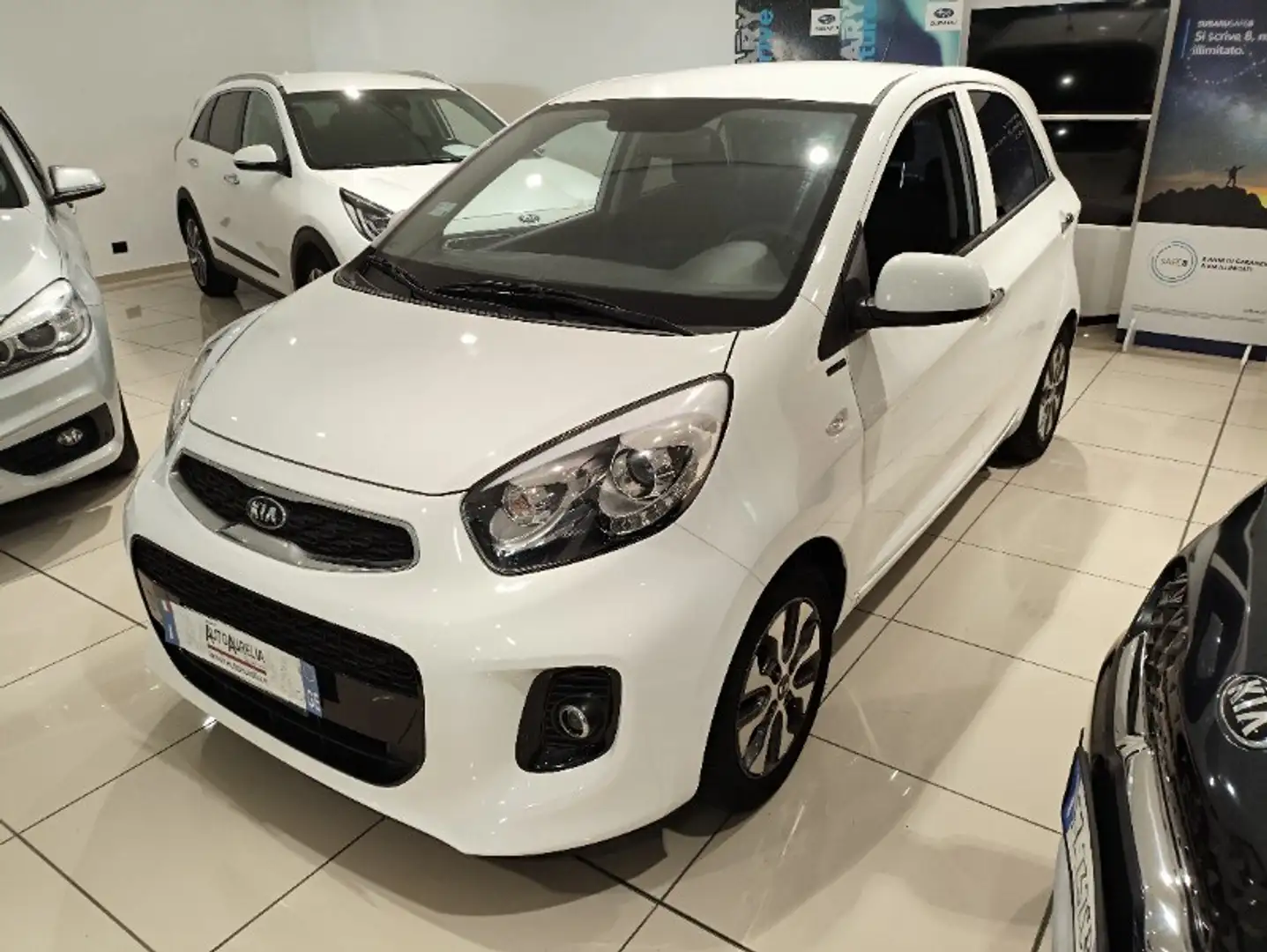 Kia Picanto 1.0 12V 5p. Stop&Go Techno Glam Bianco - 2