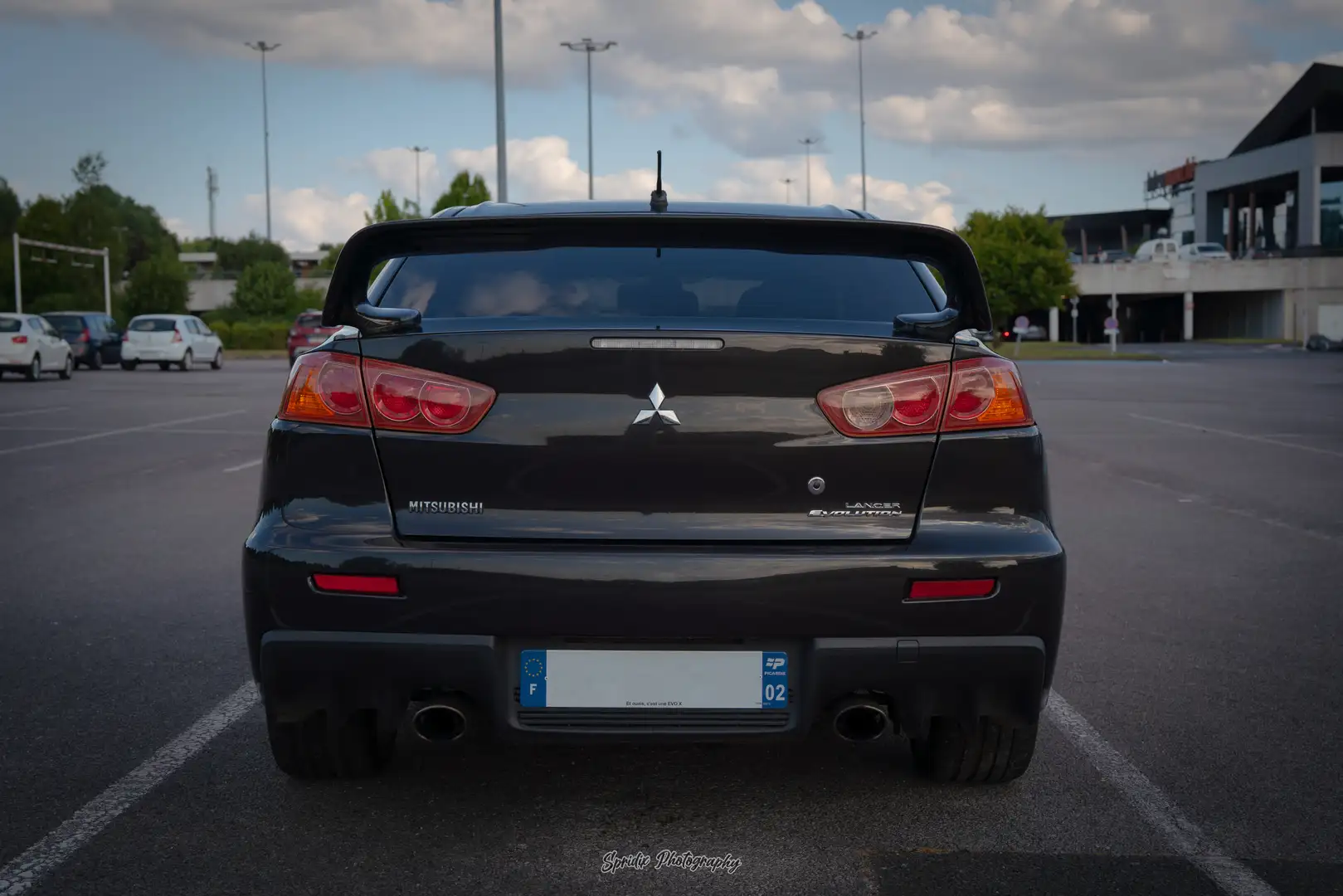 Mitsubishi Lancer Evo MITSUBISHI LANCER Evolution X 2.0 TC-SST MIVEC Noir - 2