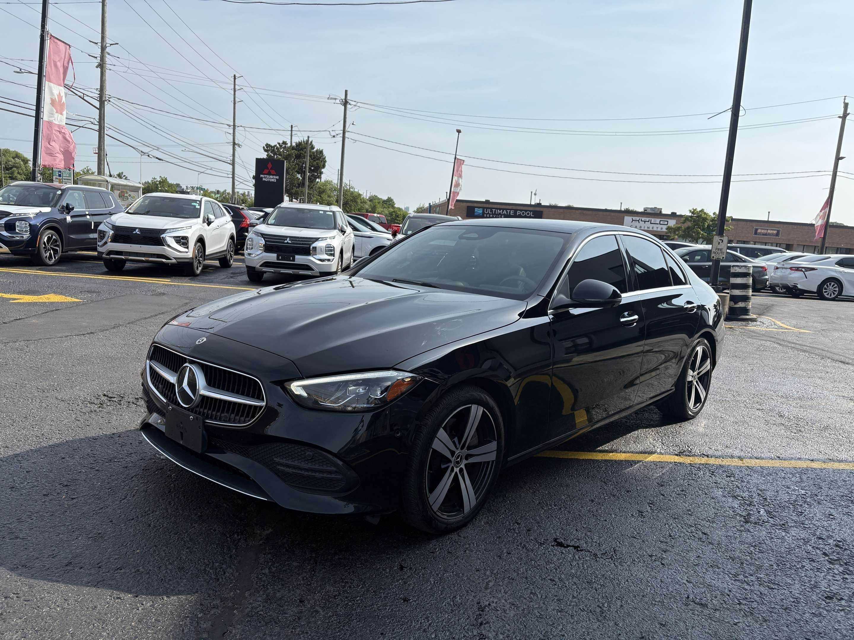 used 2023 Mercedes-Benz C-Class car, priced at $38,950