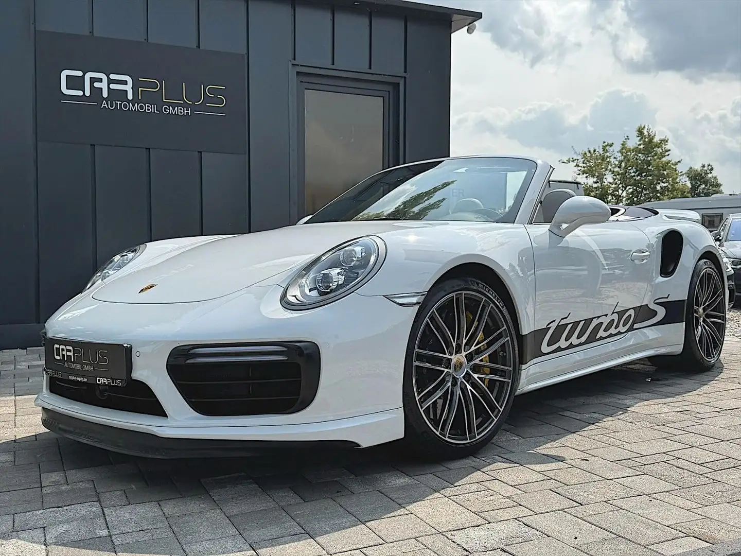Porsche 991 .2 911 Turbo S Cabriolet *ACC*LED*111 Punkte* Blanco - 2