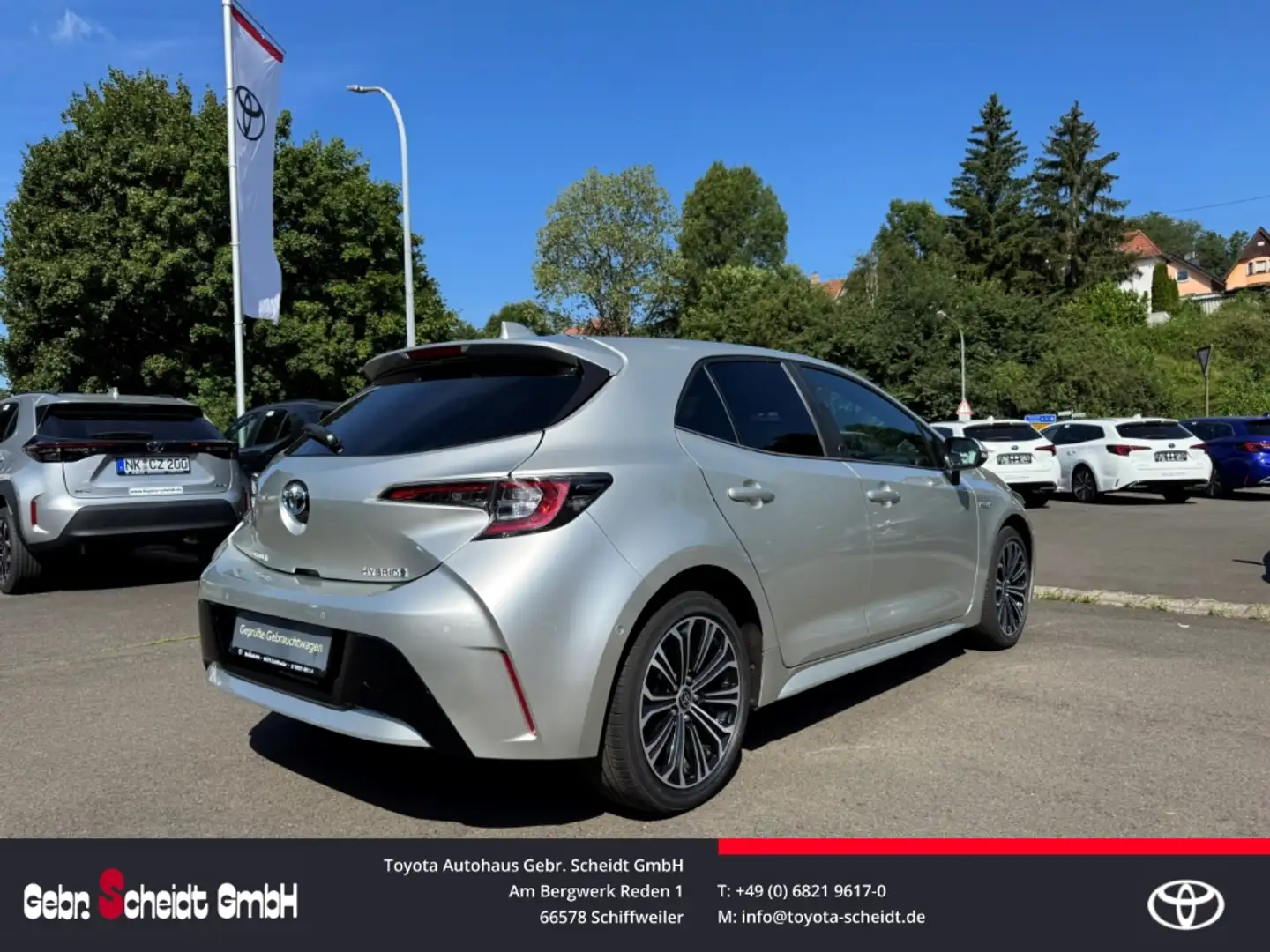 Toyota Corolla Hybrid Team D 1.8 EU6d-T Rückfahrkamera LED-Haupts Silber - 2