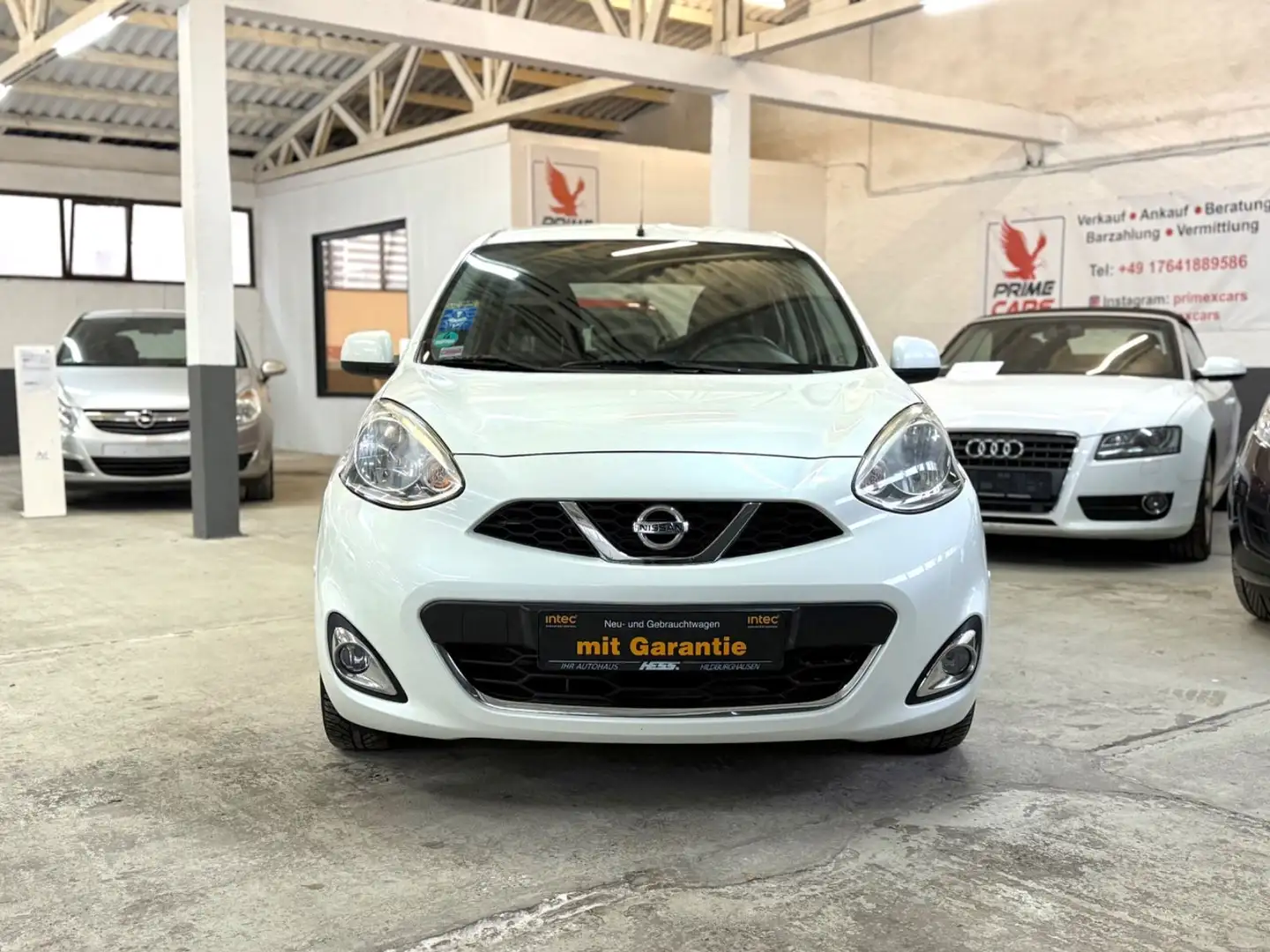 Nissan Micra Acent*TÜV*NAVI*8FACH* Weiß - 2