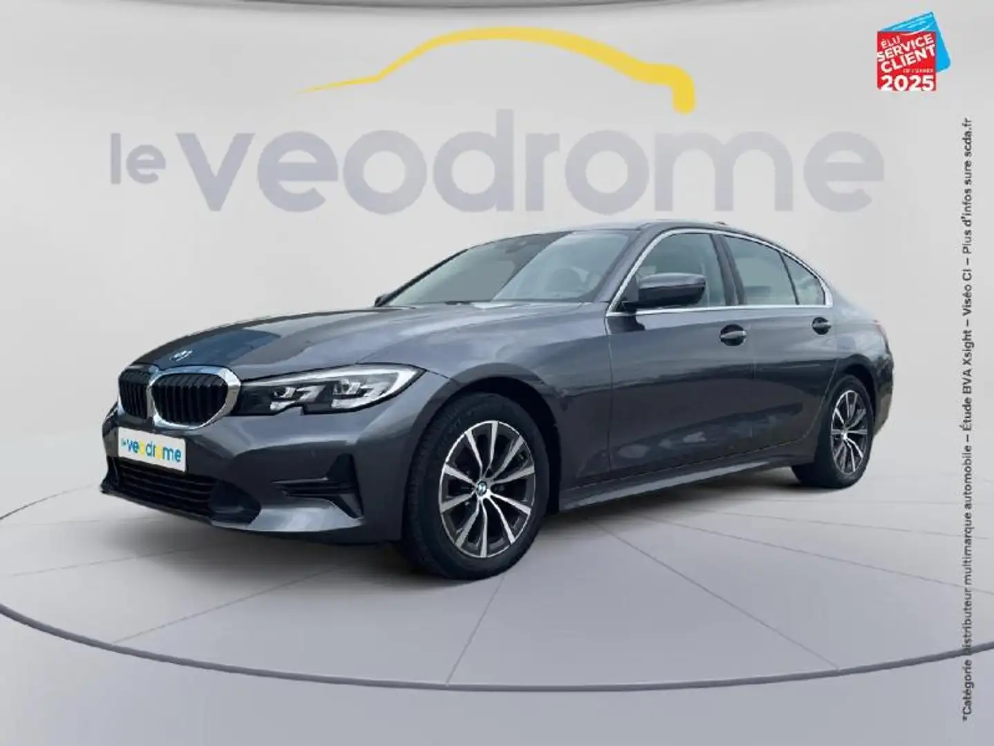 BMW 318 318dA MH 150ch Business Design GPS Camera Gris - 1