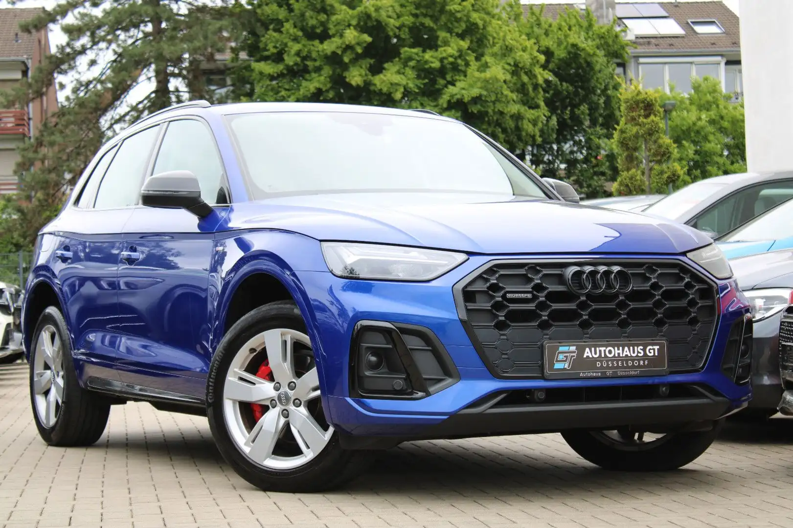 Audi Q5 40 TDI quattro/editionOne/S-line/Standhzg/AHK Blau - 1